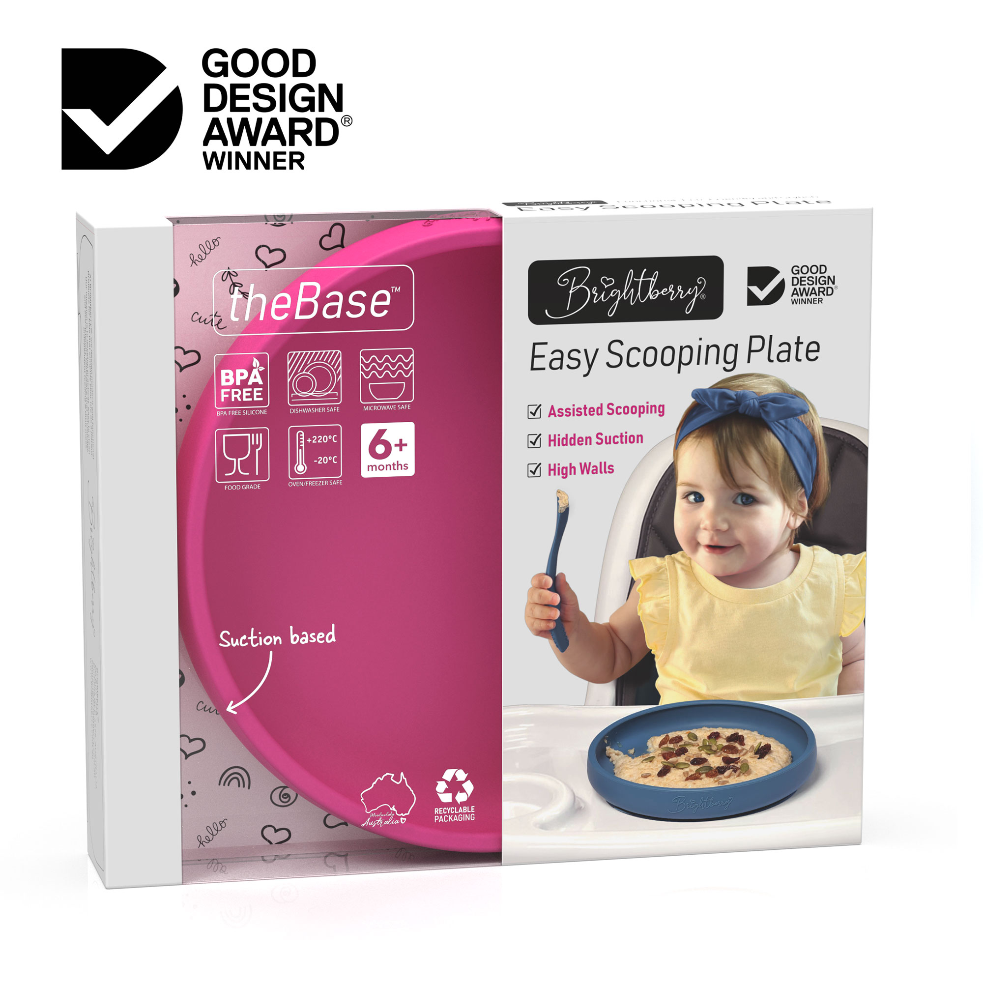 Easy Scooping Suction Plates